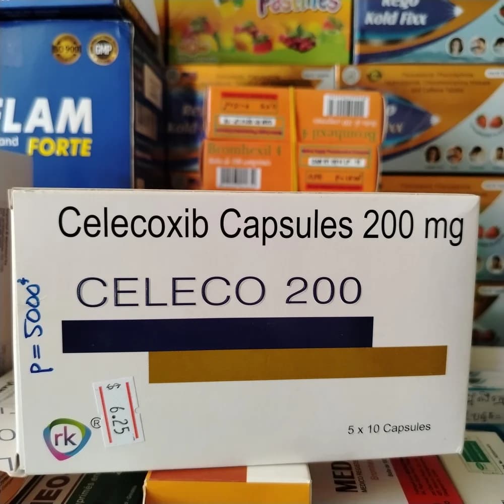 Celeco 200 Celecoxib 200 mg per capsule