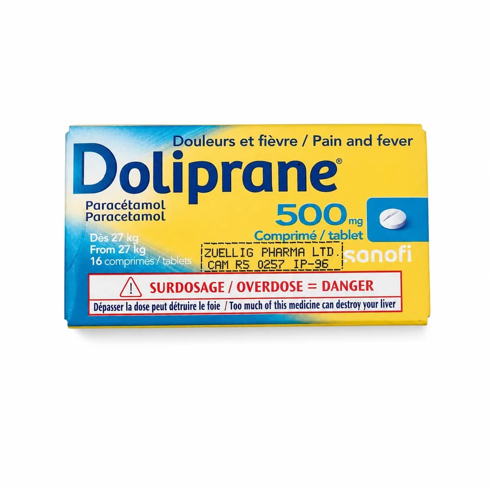 Doliprane 500 mg