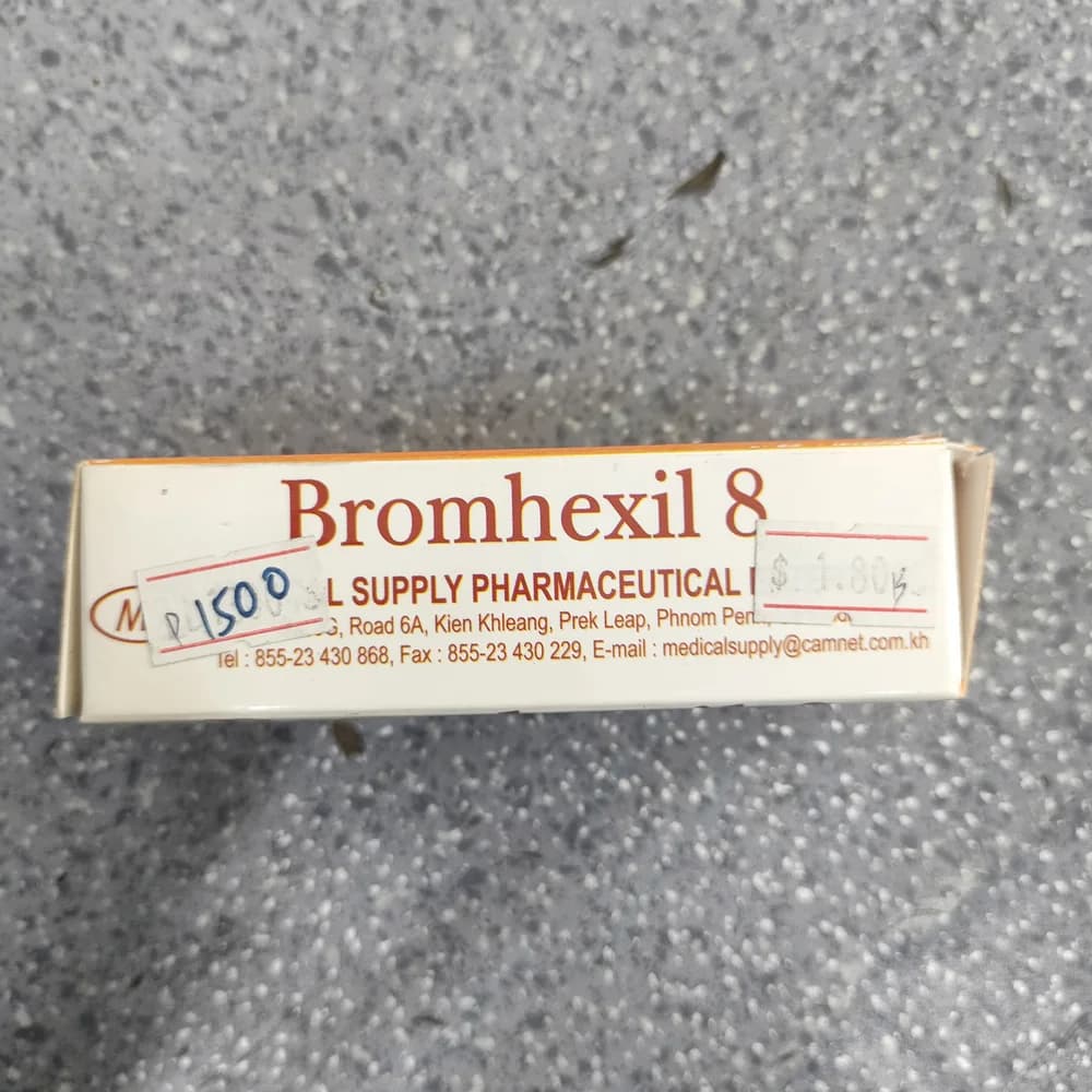 Bromhexil 8 8 mg