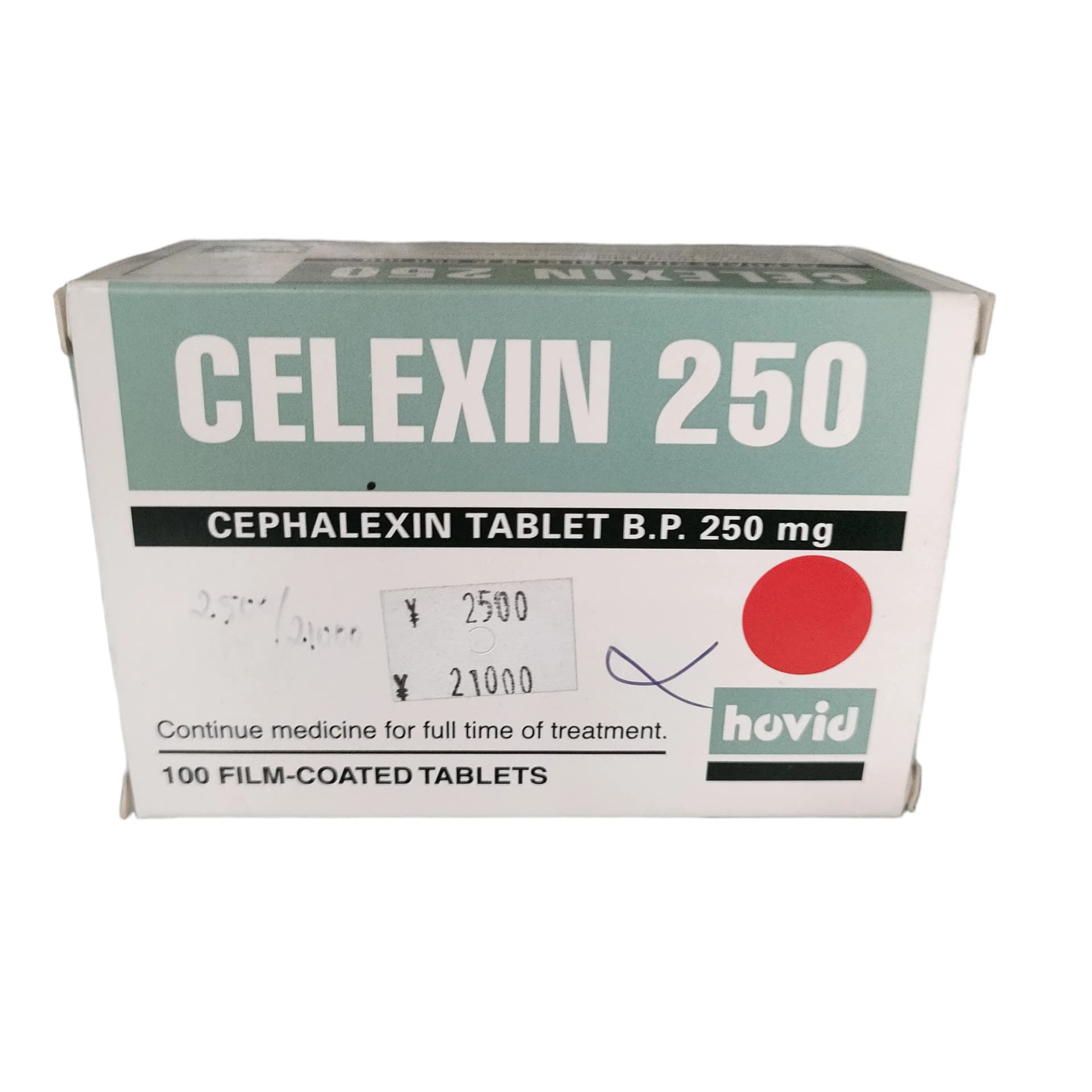 Celexin 250 250 mg