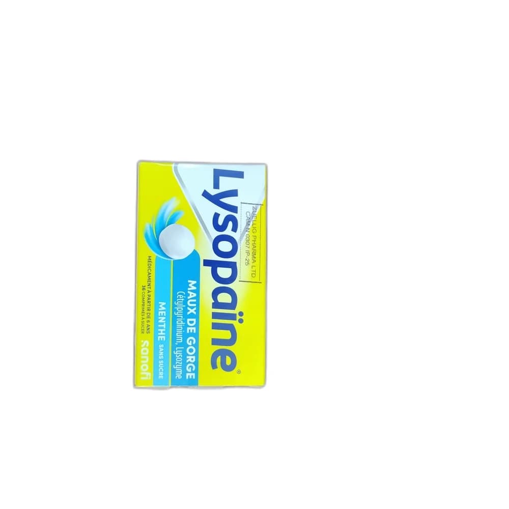Lysopaine Menthe 1.5 mg