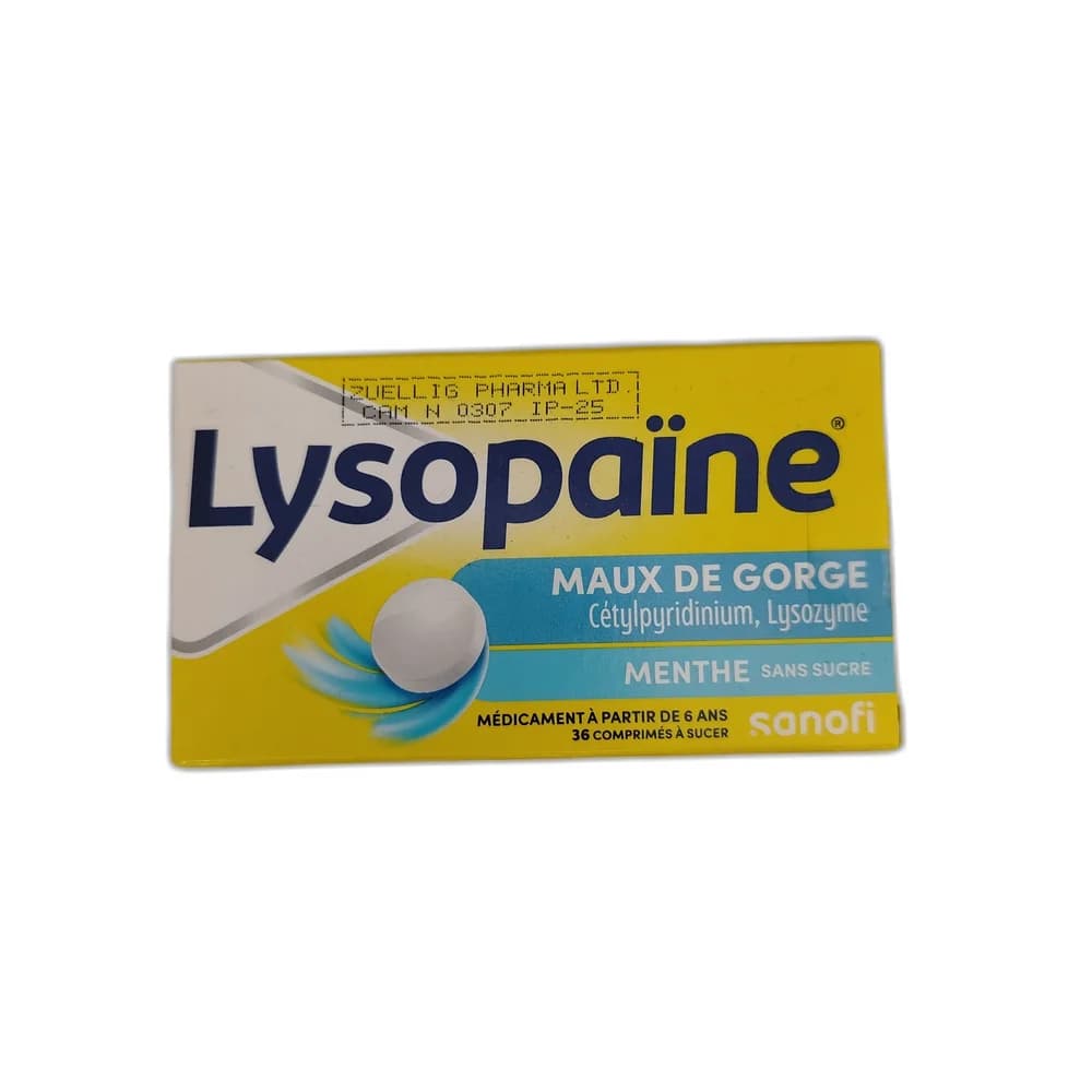 Lysopaine 1.5 mg / 520000 FIP-Units