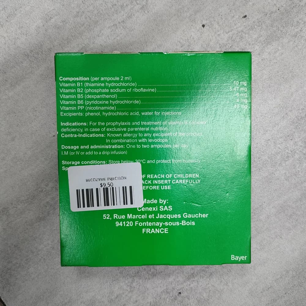 Becozyme 2 ml ampoule