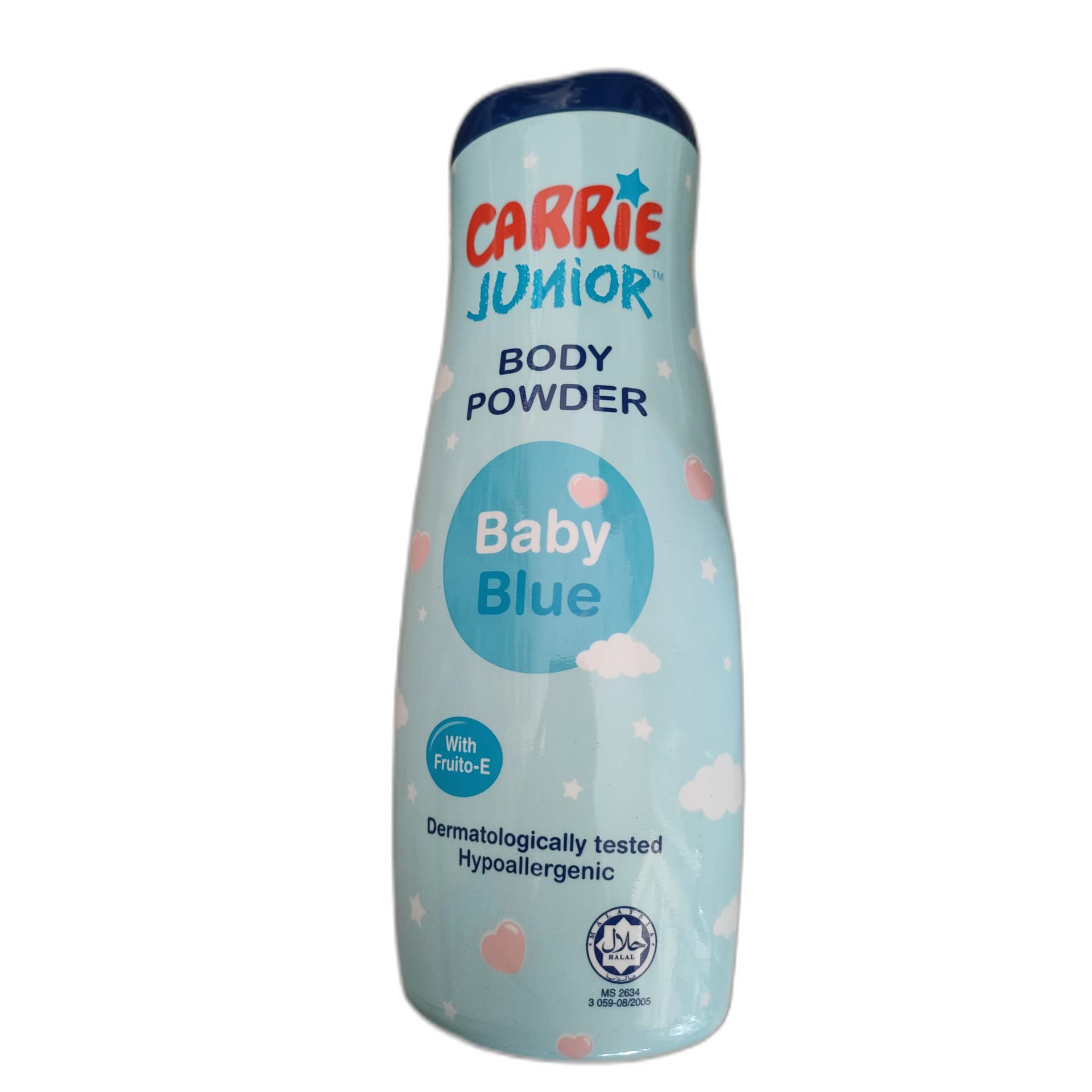 Carrie Junior Body Powder Baby Blue 450g