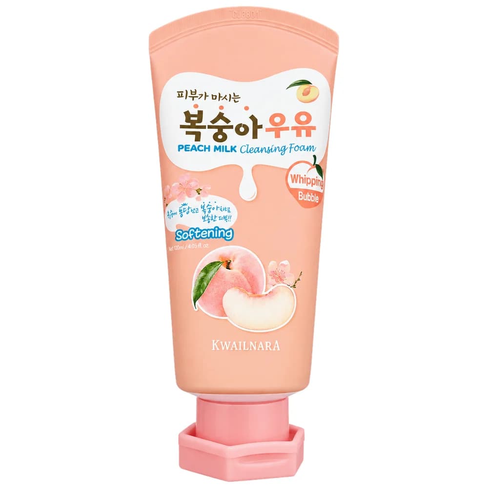 Kwailnara Peach Milk Cleansing Foam