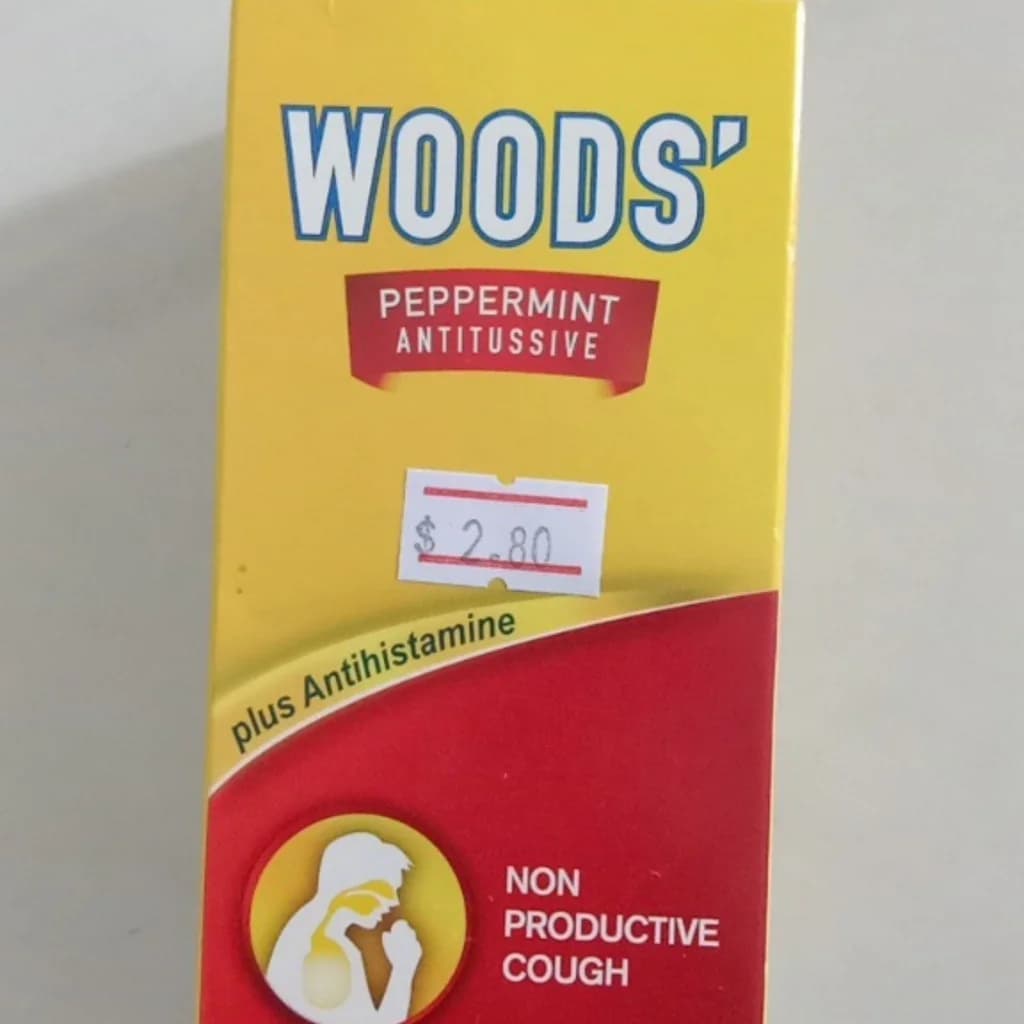 WOODS' Peppermint Antitussive Not available