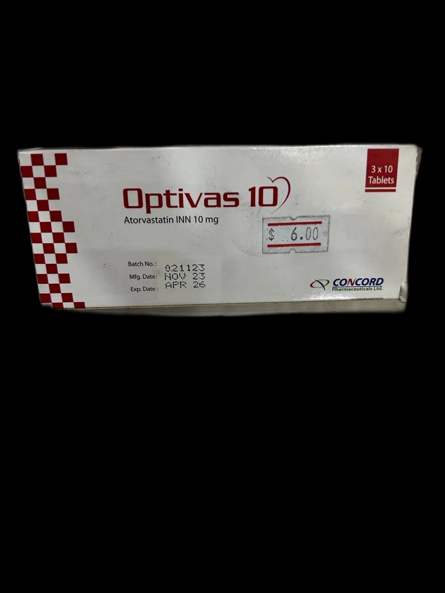Optivas 10 10mg