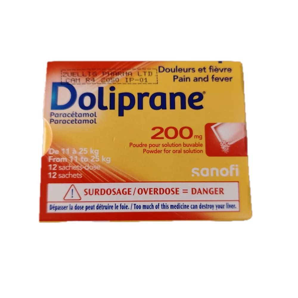 Doliprane 200 mg