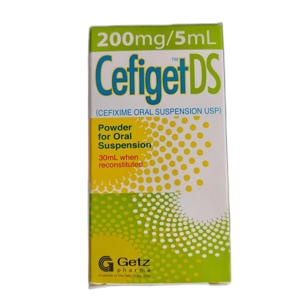 Cefiget DS 200 mg / 5 mL
