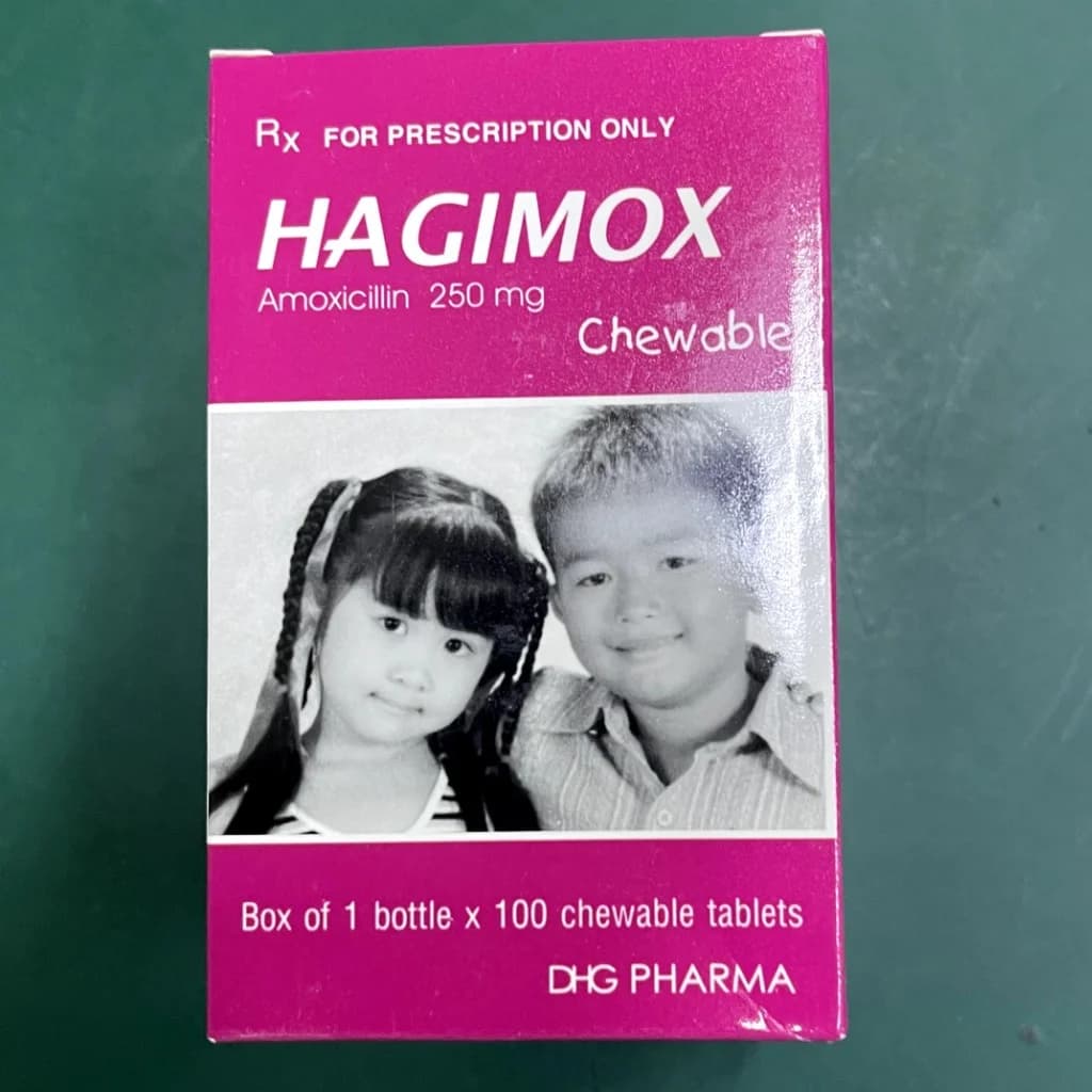 Hagimox Chewable 250mg