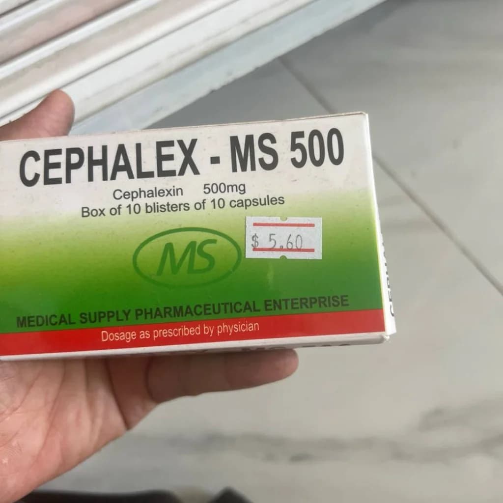 CEPHALEX-MS 500 Cephalexin 500 mg