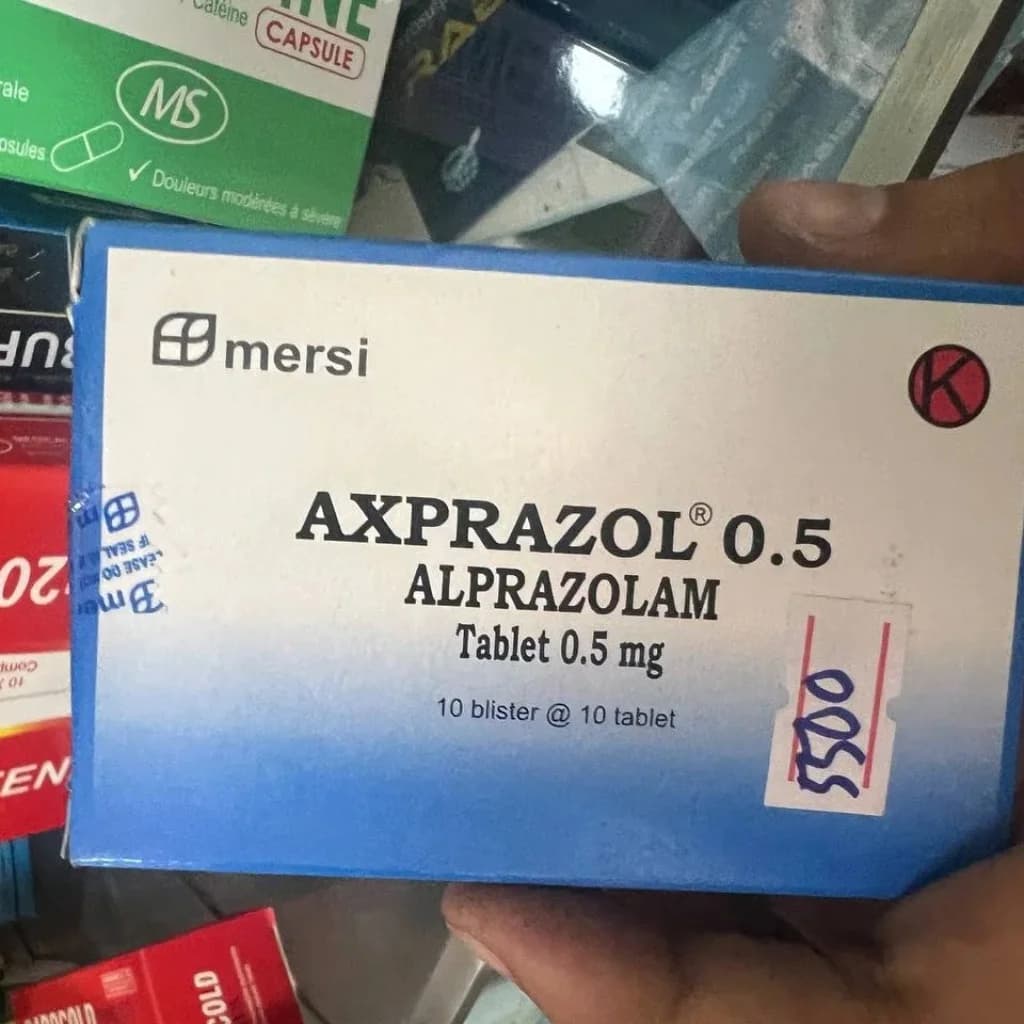 AXPRAZOL Alprazolam 0.5mg