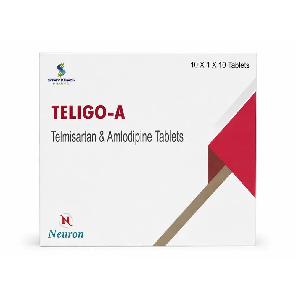 Teligo-A Telmisartan 40 mg and amlodipine 5 mg per tablet