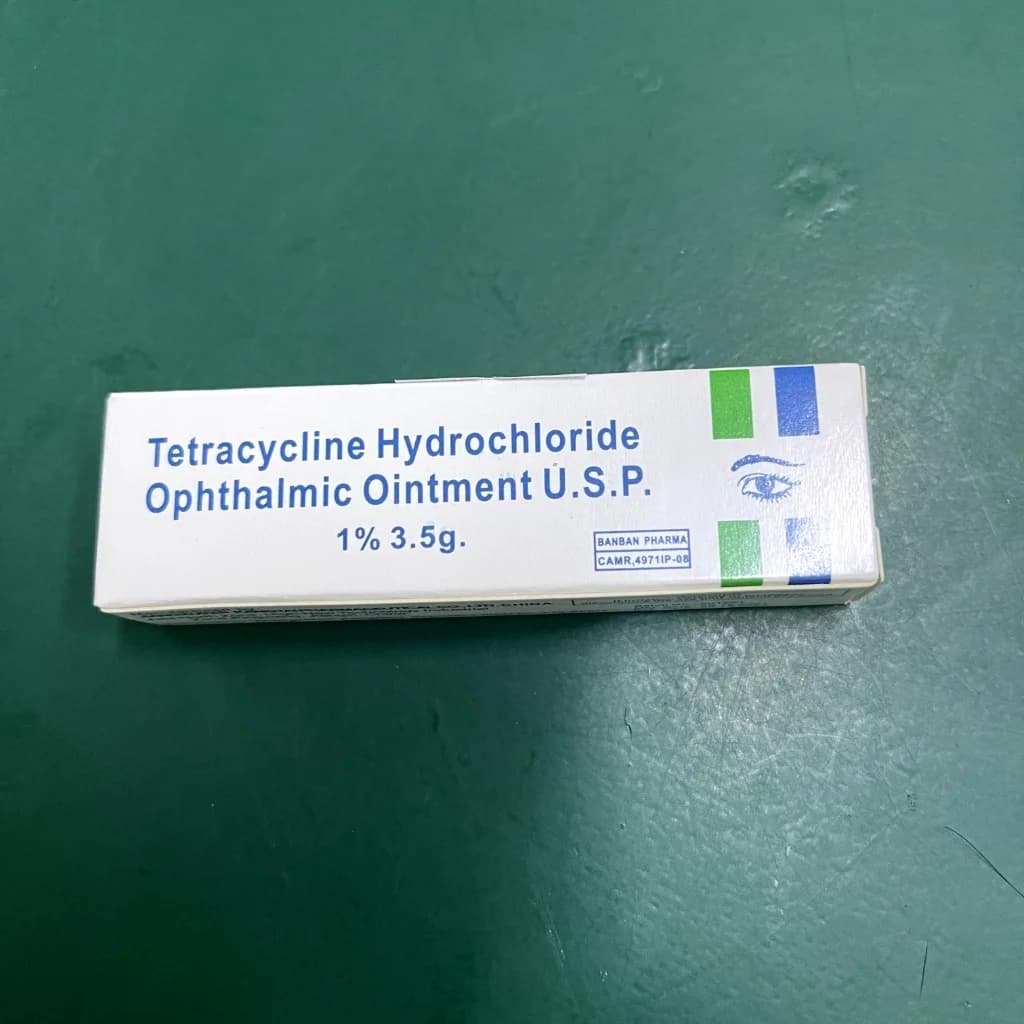 Tetracycline Hydrochloride Ophtalmic ointment U.S.P. 1% 3.5g