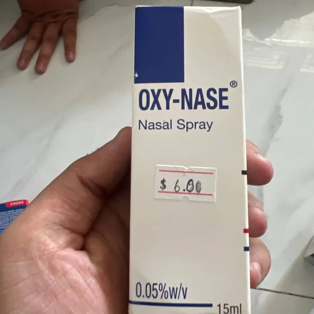 OXY-NASE Nasal Spray 0.05% w/v Oxymetazoline HCl