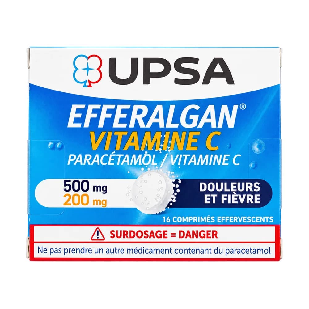 Efferalgan Vitamine C 500 mg / 200 mg