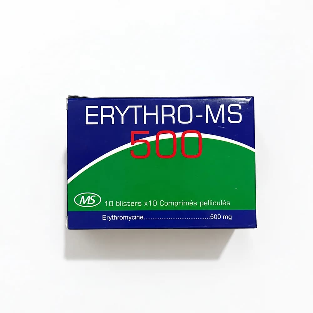 ERYTHRO-MS 500 mg film-coated tablets