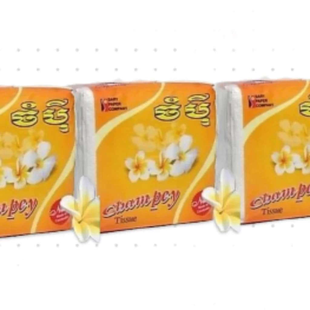 ក្រដាសជូតមាត់ចំបុី champey tissue