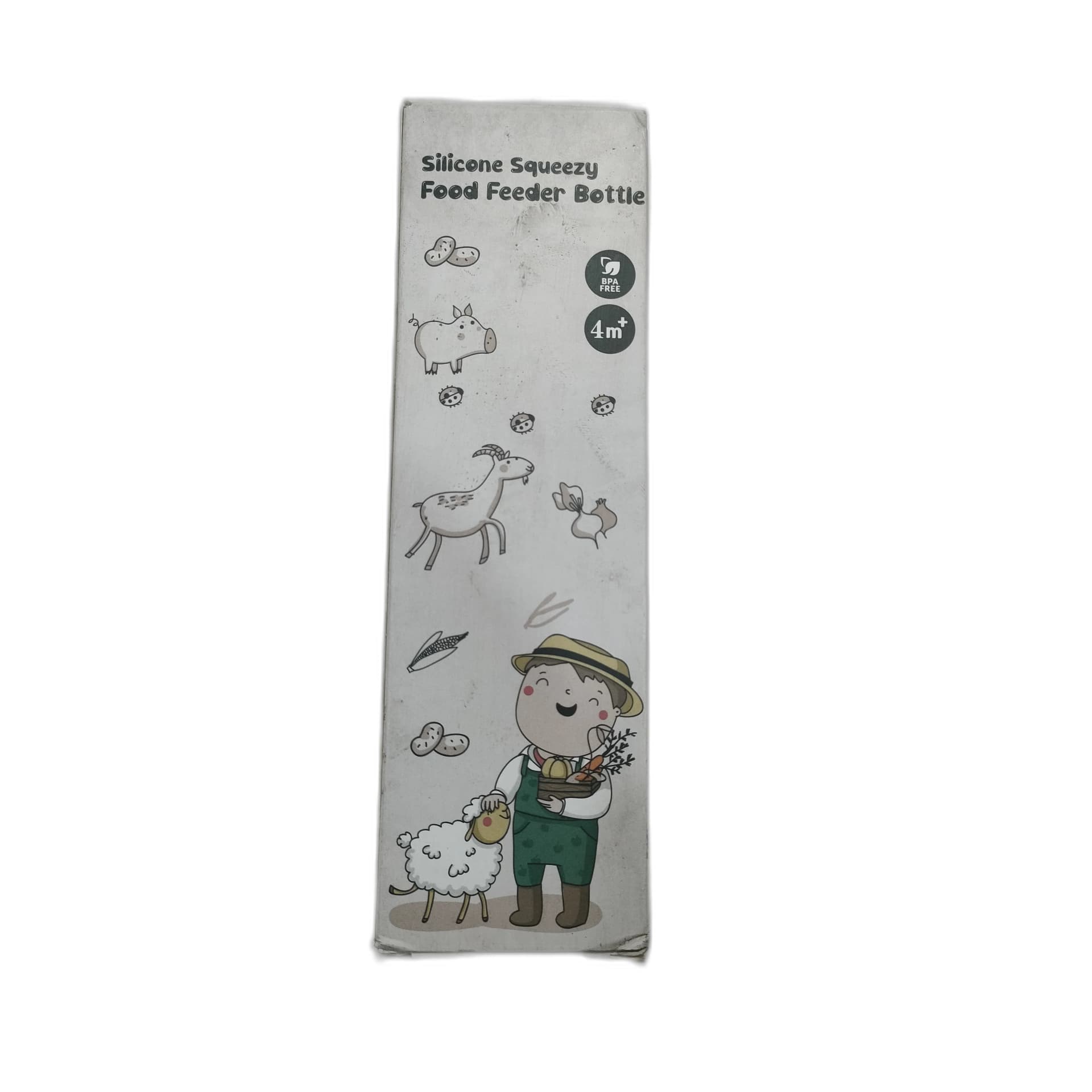 Silicone Squeezy Food Feeder Bottle