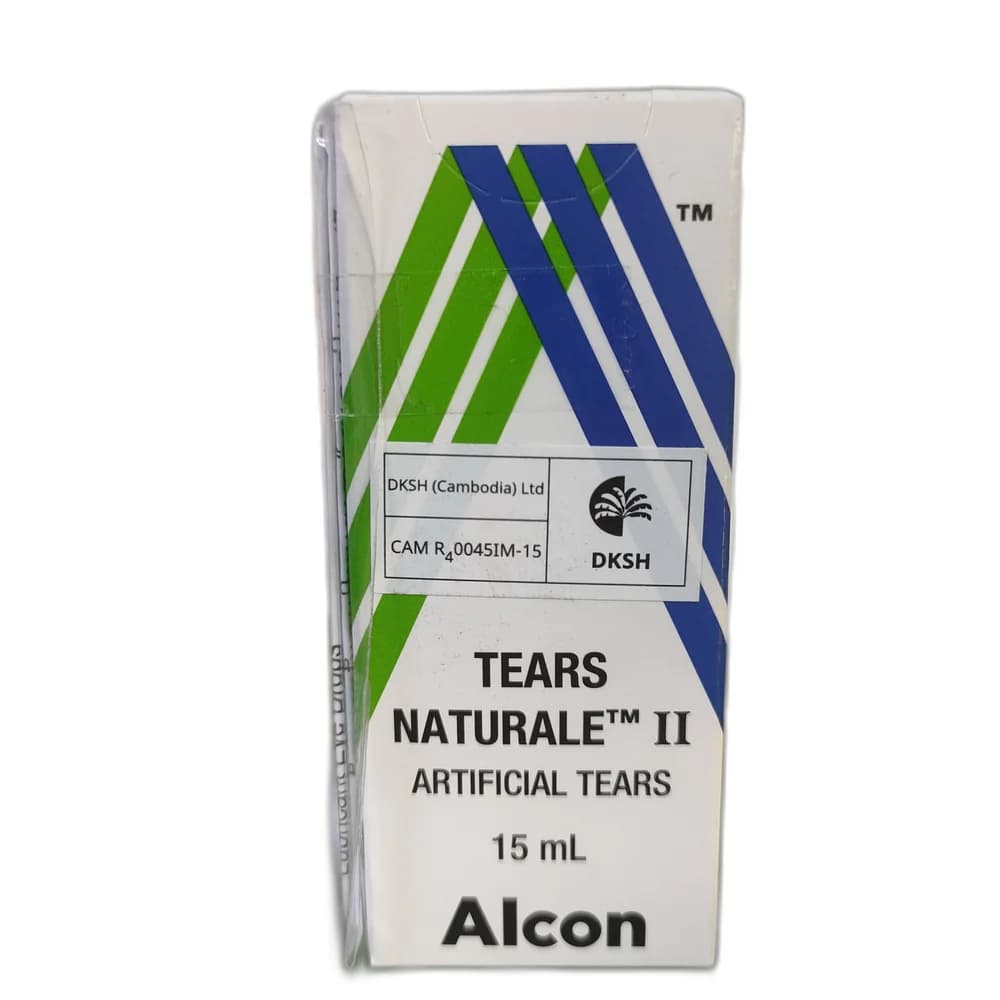 Tears Naturale II Dextran 70 0.1% / Hypromellose 0.3%