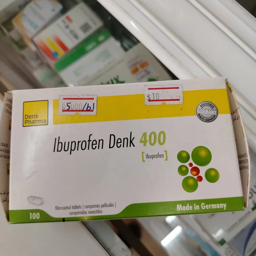 Ibuprofen Denk 400 mg