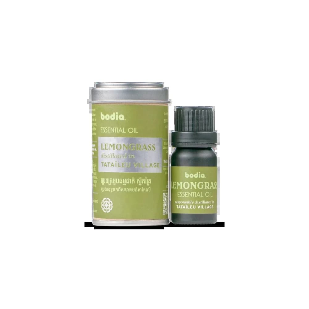 Bodia Lemongrass Essential Oil 10 mL (100% pure essential oil)
