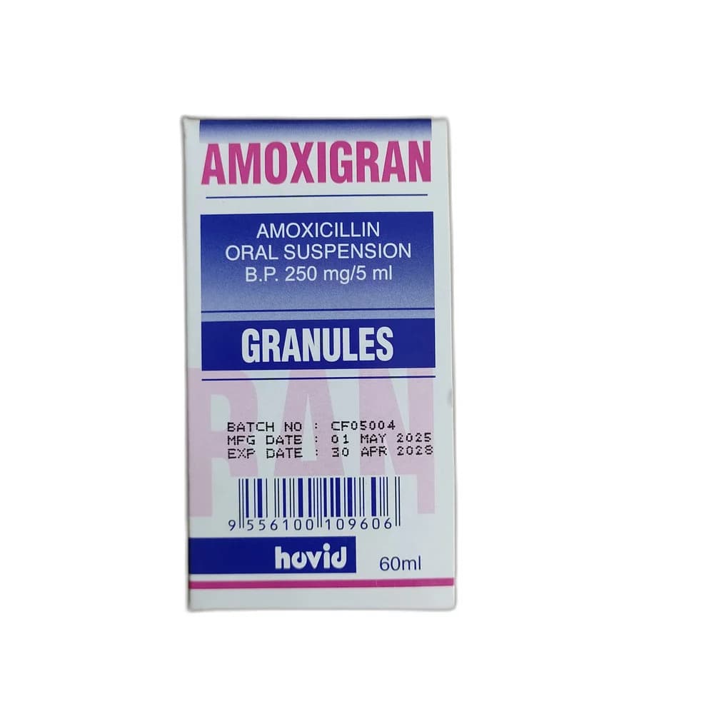 Amoxigran 250 mg/5 mL