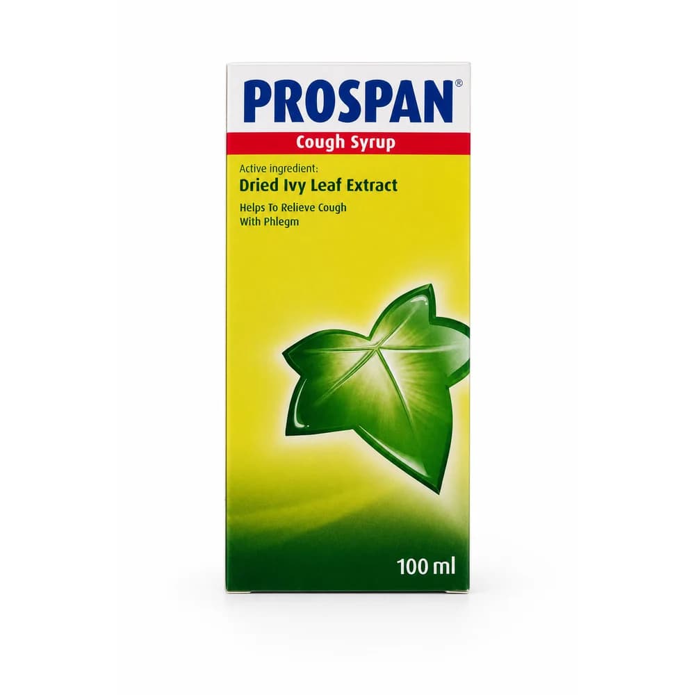 Prospan Cough Syrup Dried ivy leaf extract; 100 mL