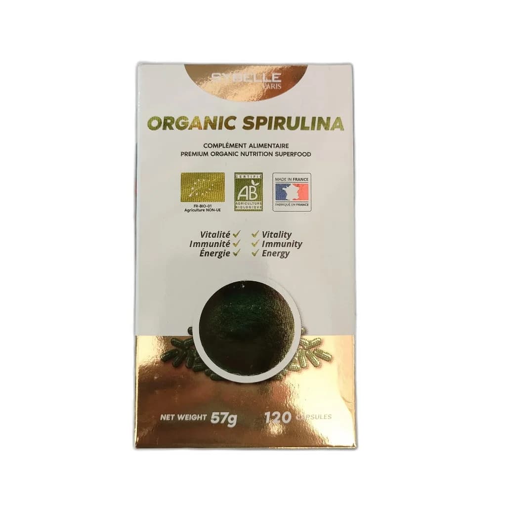 Sybelle Organic Spirulina 1500 mg per 6 capsules