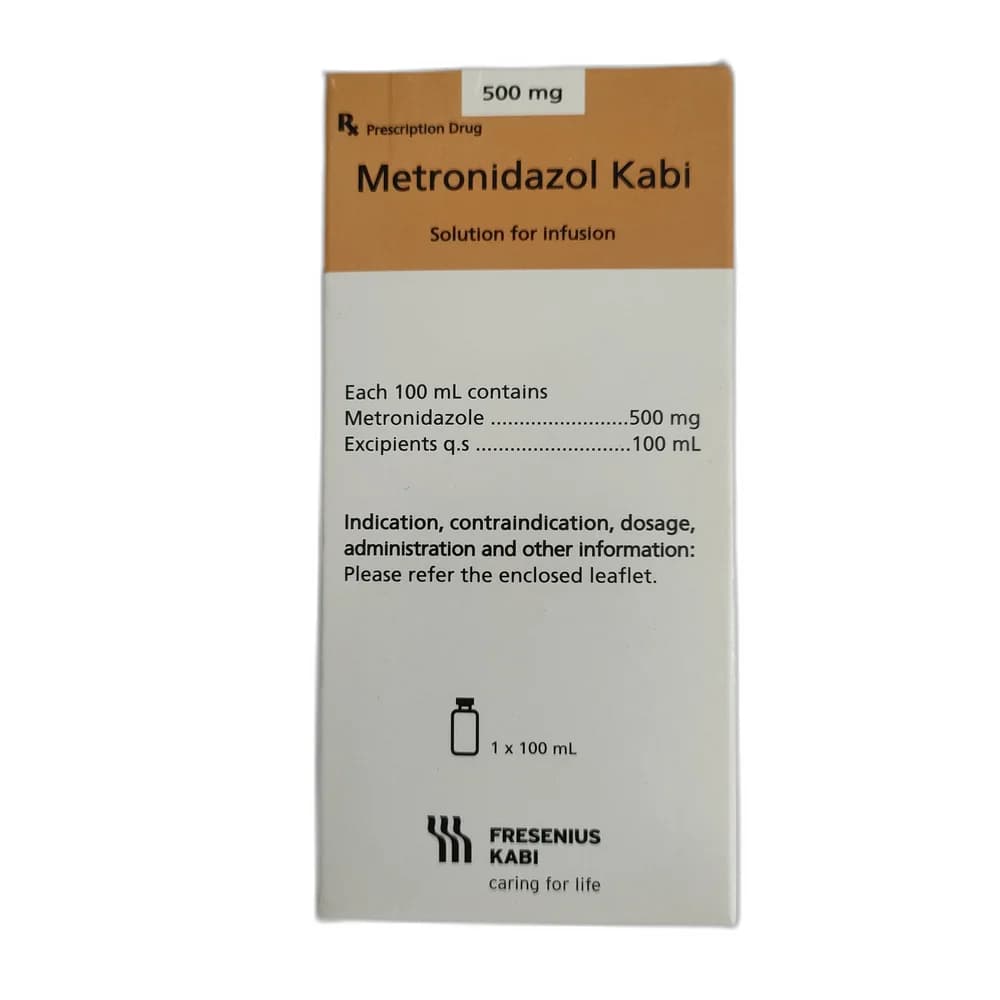 Metronidazol Kabi 500 mg / 100 mL