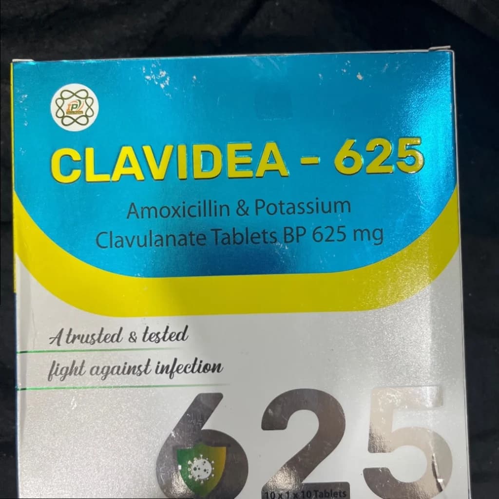 Clavidea-625 Amoxicillin & Potassium Clavulanate 625 mg 