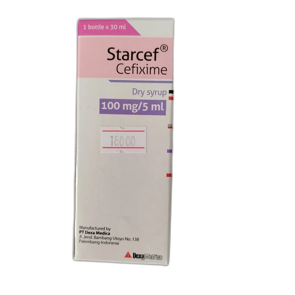 Starcef 100 mg / 5 mL