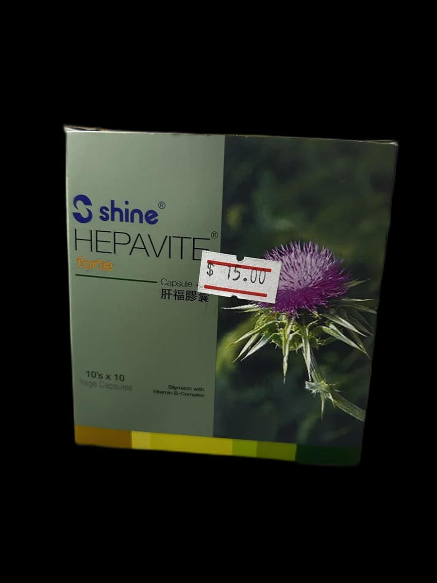 Shine Hepavite Forte Silymarin 150mg + Vitamin B Complex