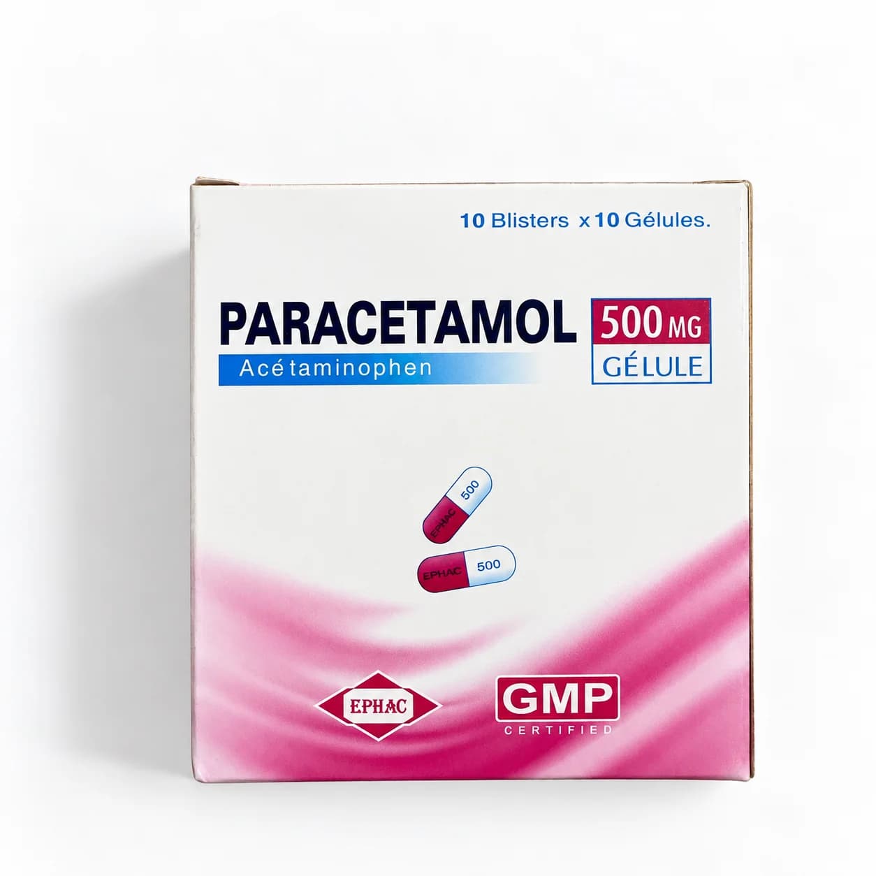Paracetamol 500 mg capsules