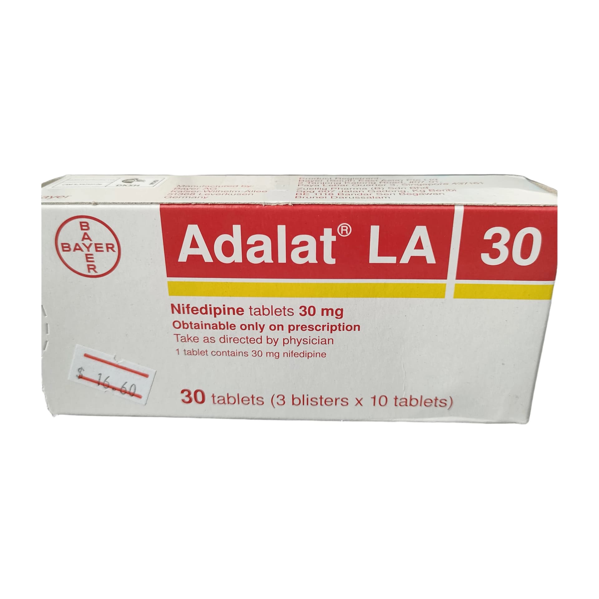 Adalat LA 30 mg