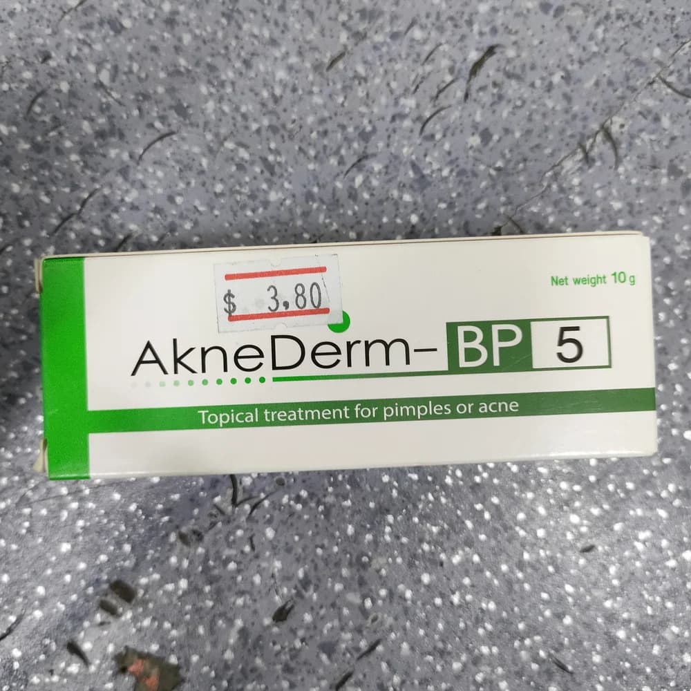 AkneDerm-BP 5 Benzoyl Peroxide 5%