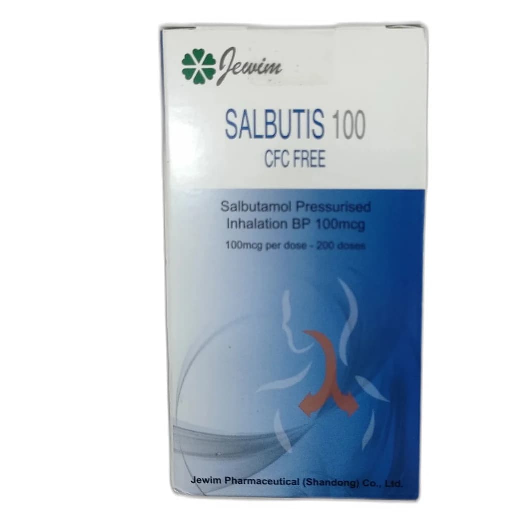 Salbutis 100 100 mcg/dose