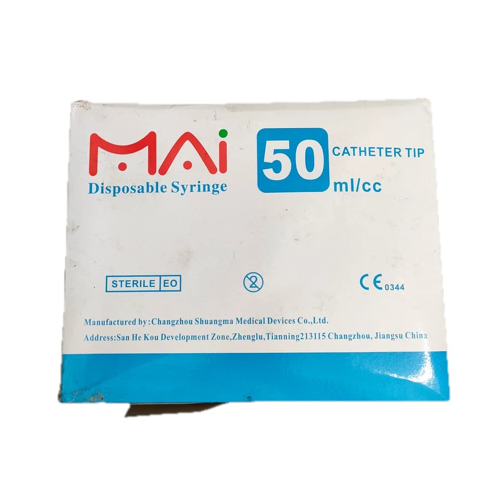 Mai Disposable Syringe Catheter Tip 50 ml