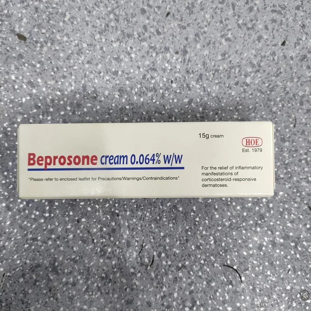 Beprosone Cream 0.064% Betamethasone Dipropionate 0.064% w/w (equivalent to Betamethasone 0.05%)