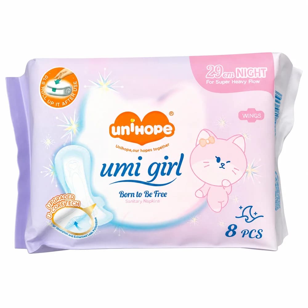 Umi Girl 8 PCS, 29 cm Night