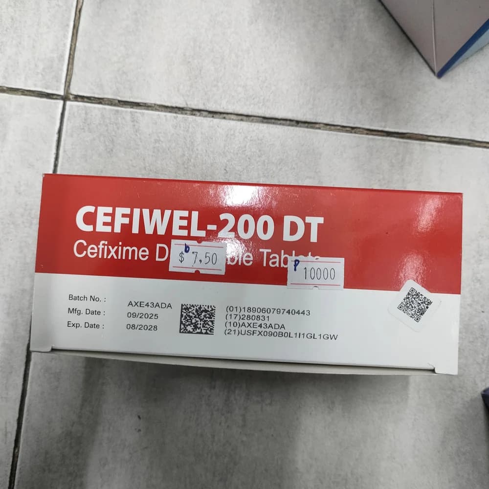 Cefiwel-200 DT 200 mg