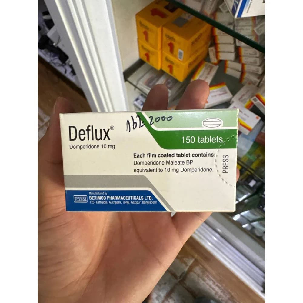Deflux Domperidone 10 mg film-coated tablets