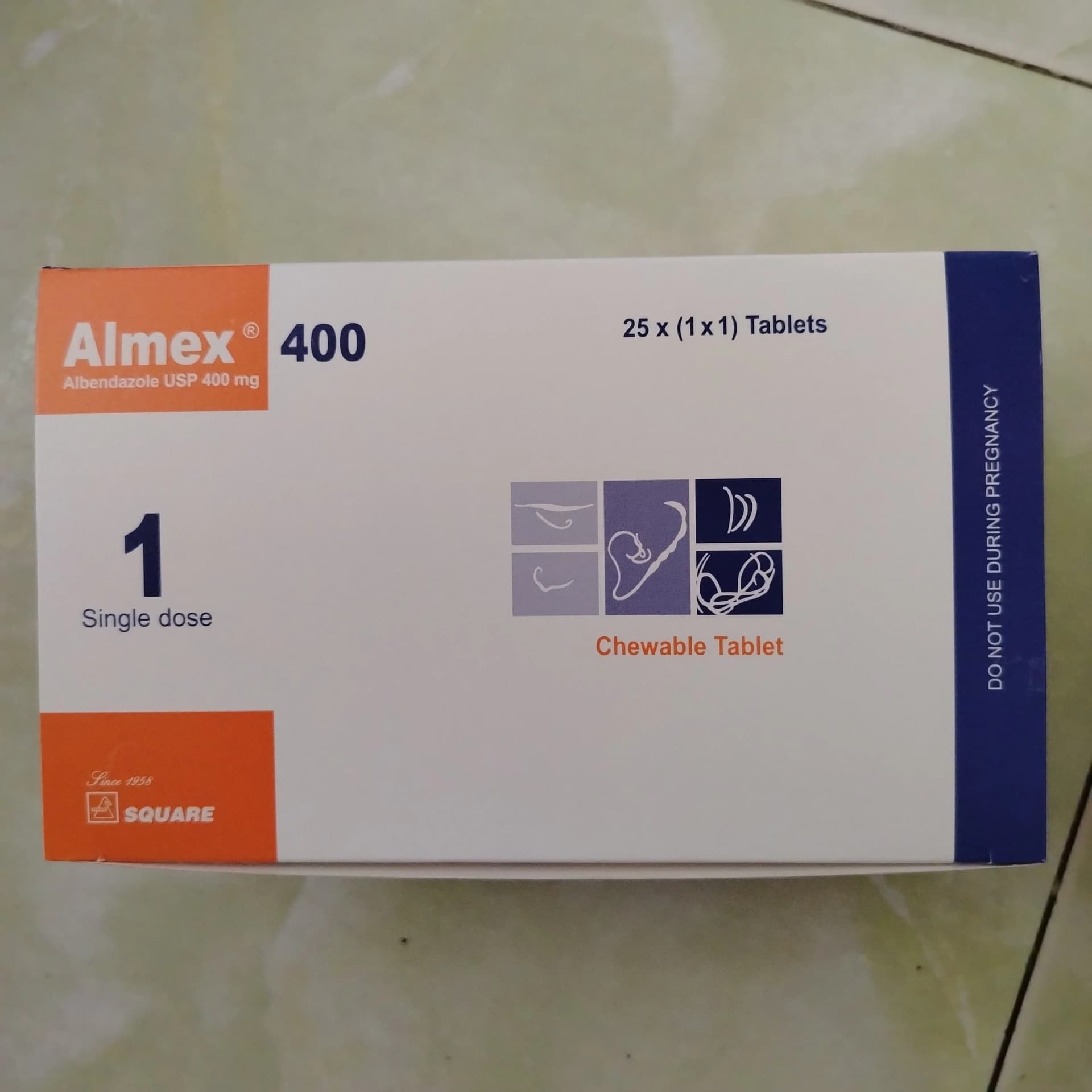 Almex 400 400 mg