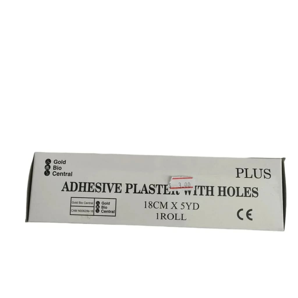 Gold Bio Central Adhesive Plaster with Holes