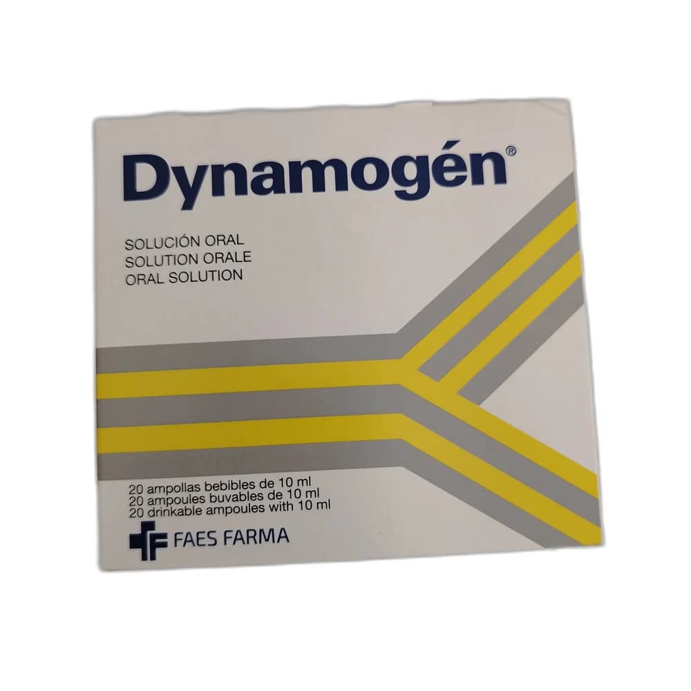 Dynamogén Cyproheptadine ketoglutarate 3 mg / Arginine aspartate 1 g per 10 mL