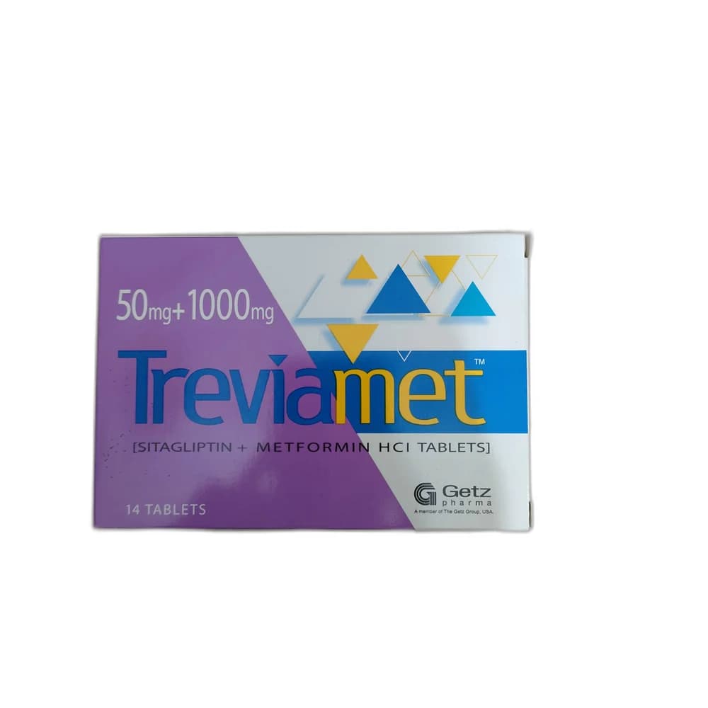 Treviamet 50 mg + 1000 mg