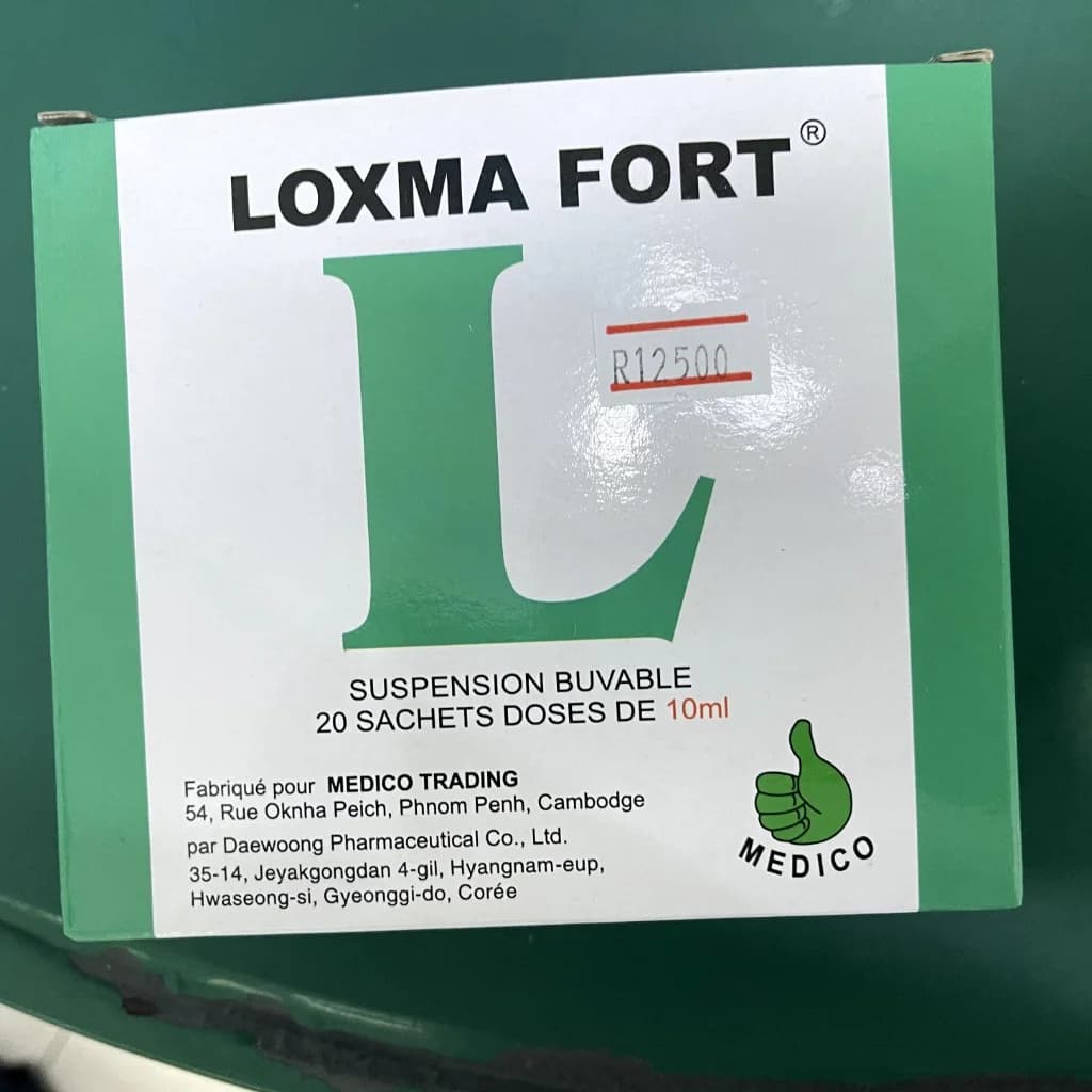 LOXMA FORT Aluminium hydroxide + Magnesium hydroxide + Simethicone