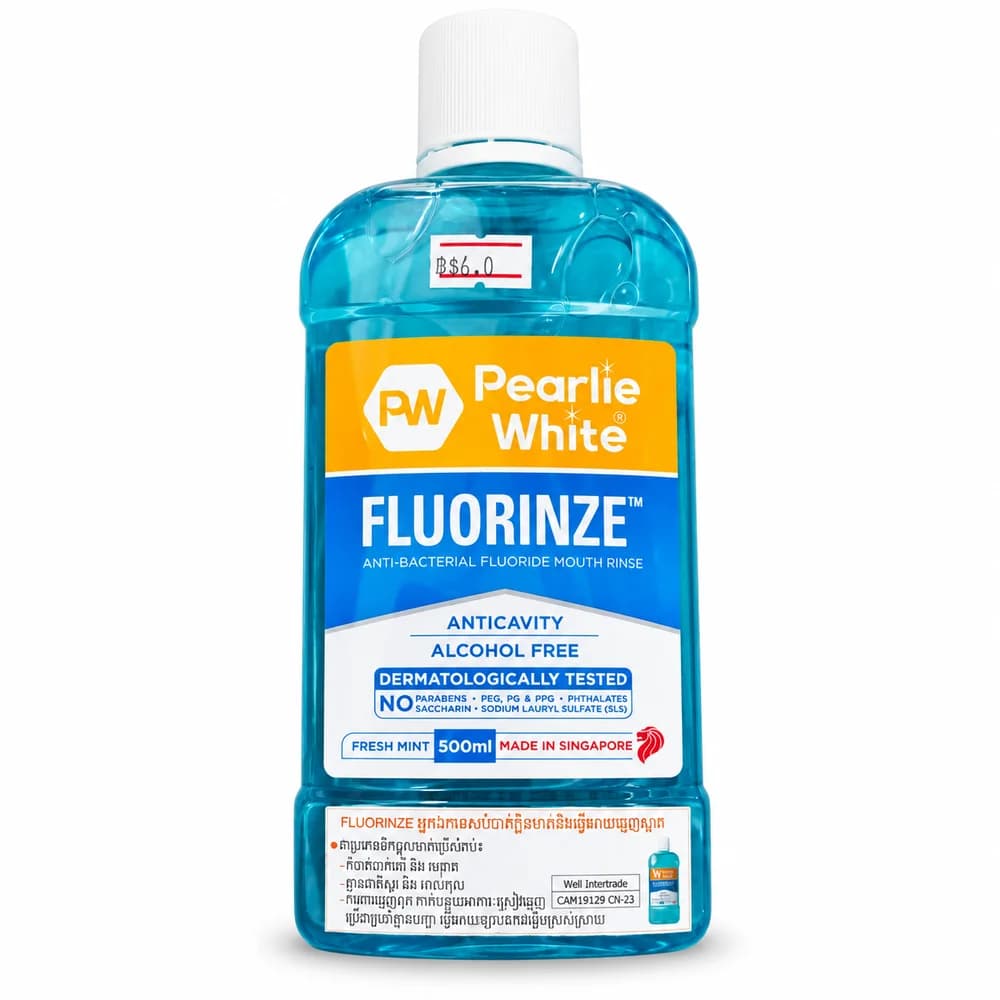 Pearlie White Fluorinze Fresh Mint