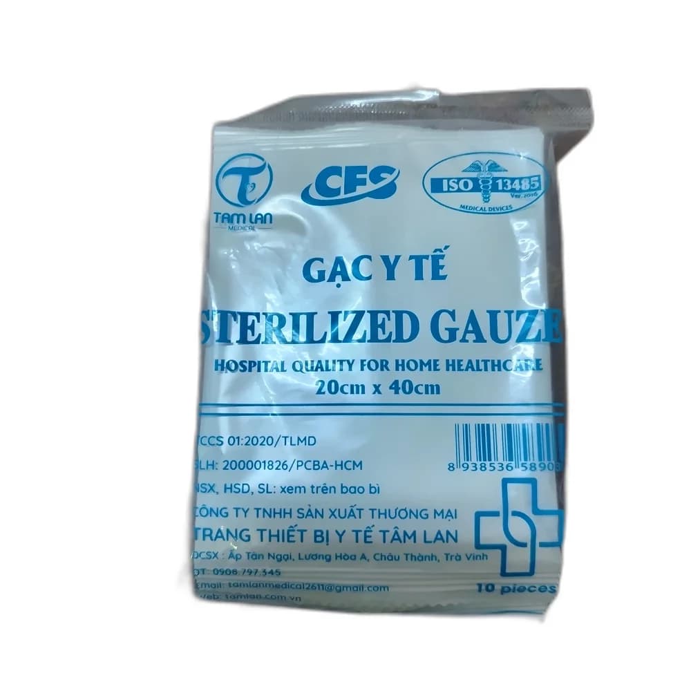 Tam Lan Sterilized Gauze 20 cm x 40 cm