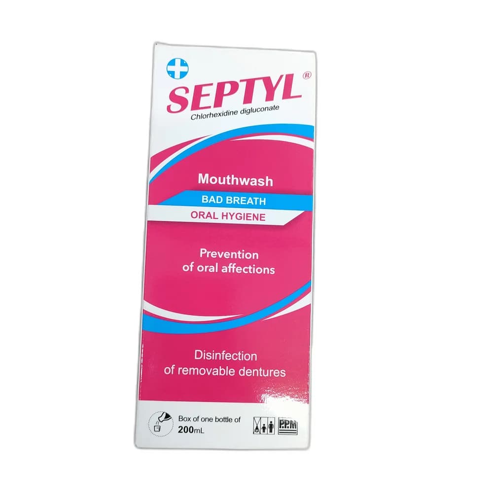 Septyl Chlorhexidine digluconate 0.1% / 200 mL